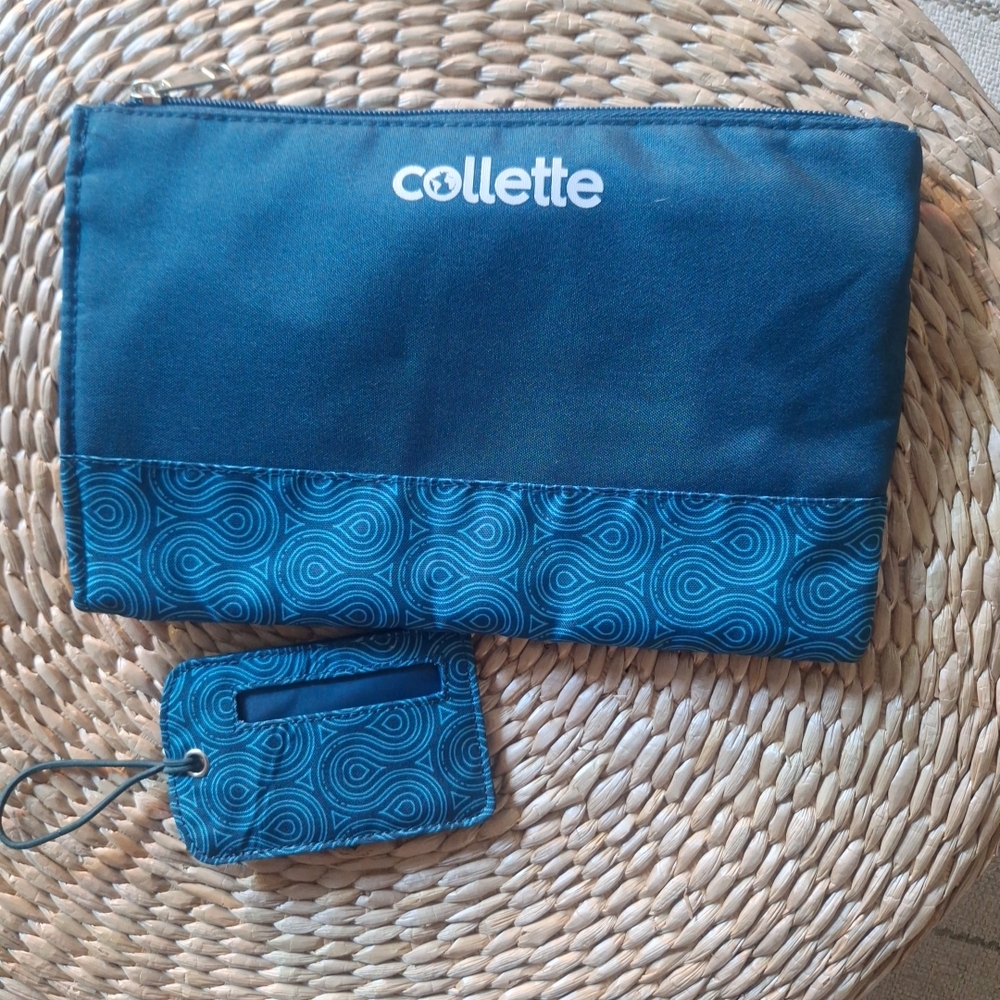 Blue Travel Bag Set